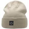 55cube Knit Cuffed Beanie for Women & Men - Stay Warm and Stylish Off White Beanie view 3