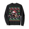 Funny Leopard Gecko Christmas Xmas Reptile Lovers Lizard Sweatshirt view 1