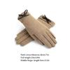 Cozy 1 Pcs Women's Wool Gloves Autumn and Winter Warm Padded Cycling Solid Color Touch Screen Gloves, Women's Gift Gift view 2