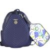 Monaco Chevron Azure Tennis/Pickleball Backpack view 3