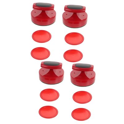 Sosoport 2sets Air Hockey Pucks Replacement Supplies for Air Hockey Games for Tables Smooth Gliding Action