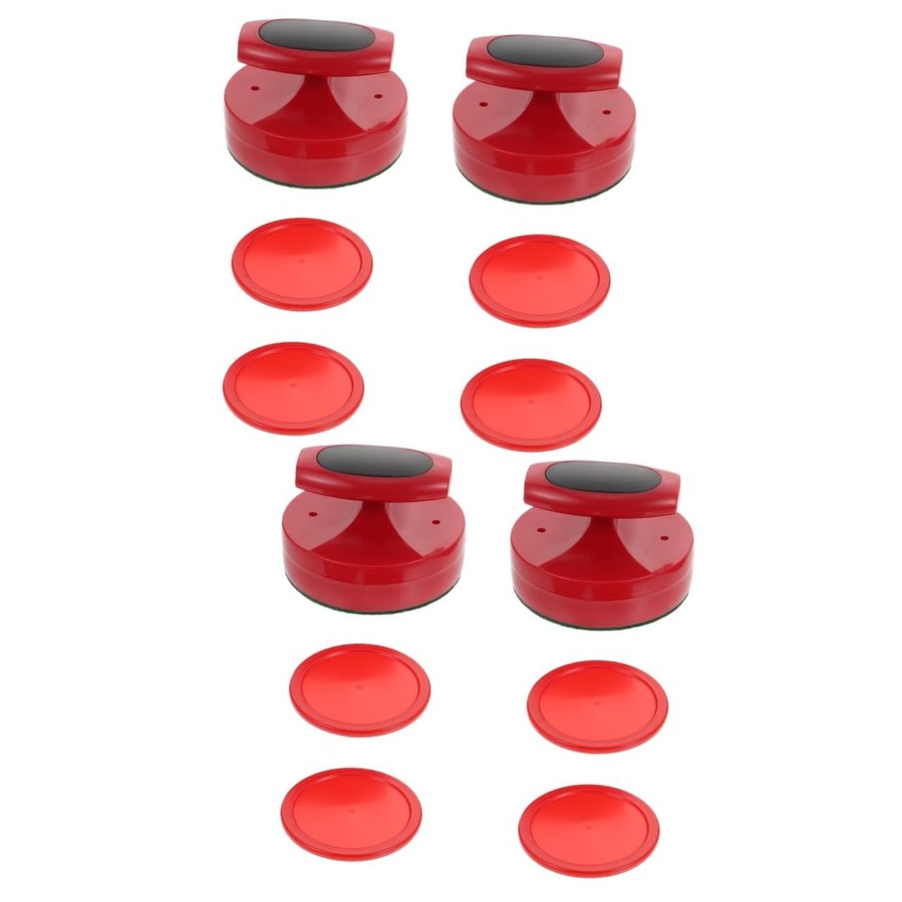Sosoport 2sets Air Hockey Pucks Replacement Supplies for Air Hockey Games for Tables Smooth Gliding Action