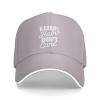 Kayak Hair Don't Care Sandwich Baseball Hat Unisex Leisure Adjustable Sandwich Baseball Hat Gray view 2