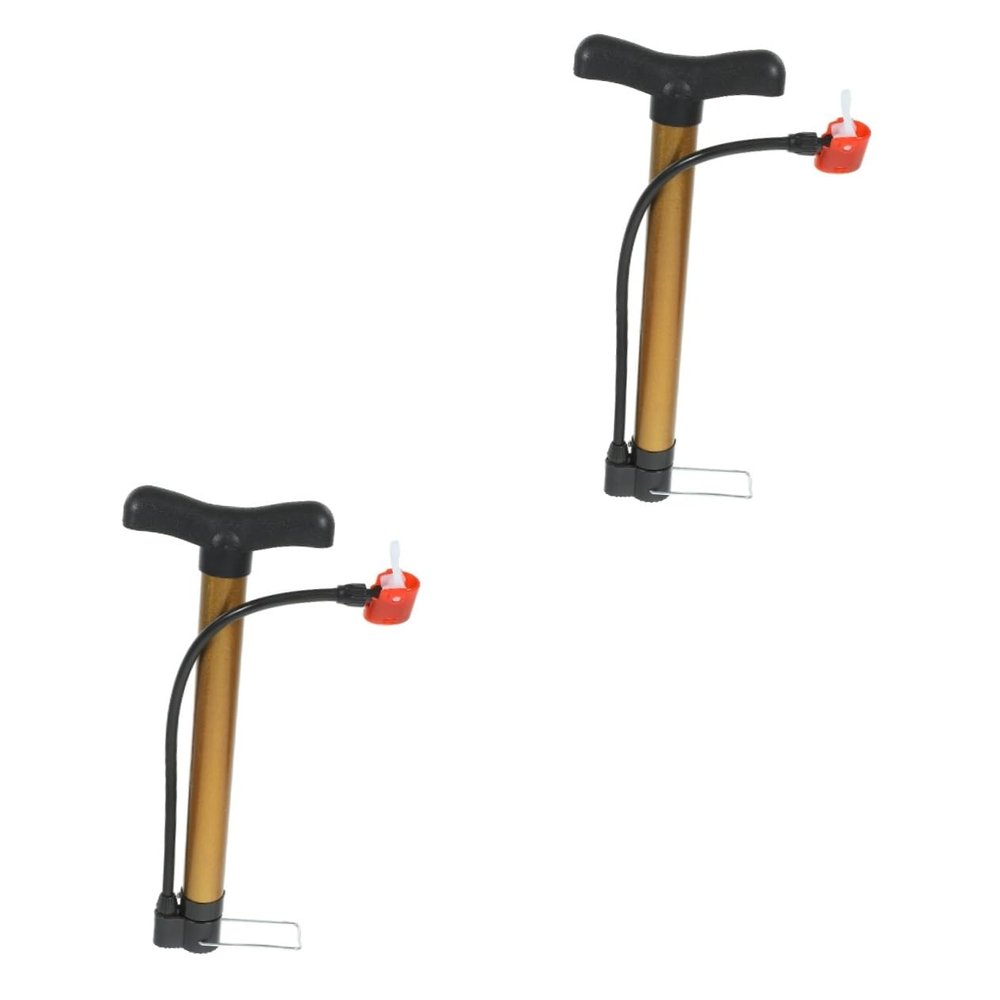 Sosoport 2pcs Pump Compact Inflator for and More Lightweight Design Frame Bracket Easy to Carry Versatile Pump for Cycling and Sports Activities