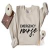 Personalized Nurse Sweatshirt, Custom Nurse sweater, RN, ER Sweatshirt, Registered nurse sweatshirt Multicolor view 1