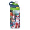 ALAZA Snowman Vintage Merry Christmas 12 Oz Kids Water Bottle with Straw Stainless Steel Vacuum Insulated Cup Tumbler for Children Girls, Boys view 1