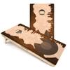 Skip's Garage Colorado State Themed Cornhole Boards - Includes (2) Boards (Resin Bags) + (2) Board Hole Lights view 1