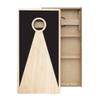 Skip's Garage Black Triangle All-Weather Cornhole Boards - Includes (2) Boards (NO Bags) + (1) Case & (2) Edge Lights view 2