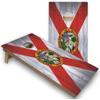 Skip's Garage Florida Flag Corn Hole Set - All-Weather - Include Carrying Case view 1