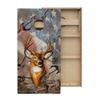 Skip's Garage Deer Head All-Weather Cornhole Boards - Includes (2) Boards (NO Bags) + (2) Board Hole Lights view 2