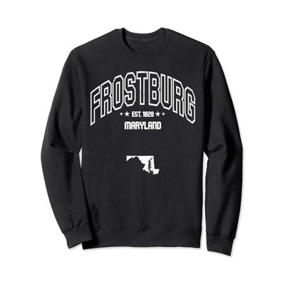 Vintage Throwback Athletic Frostburg Maryland MD Sweatshirt