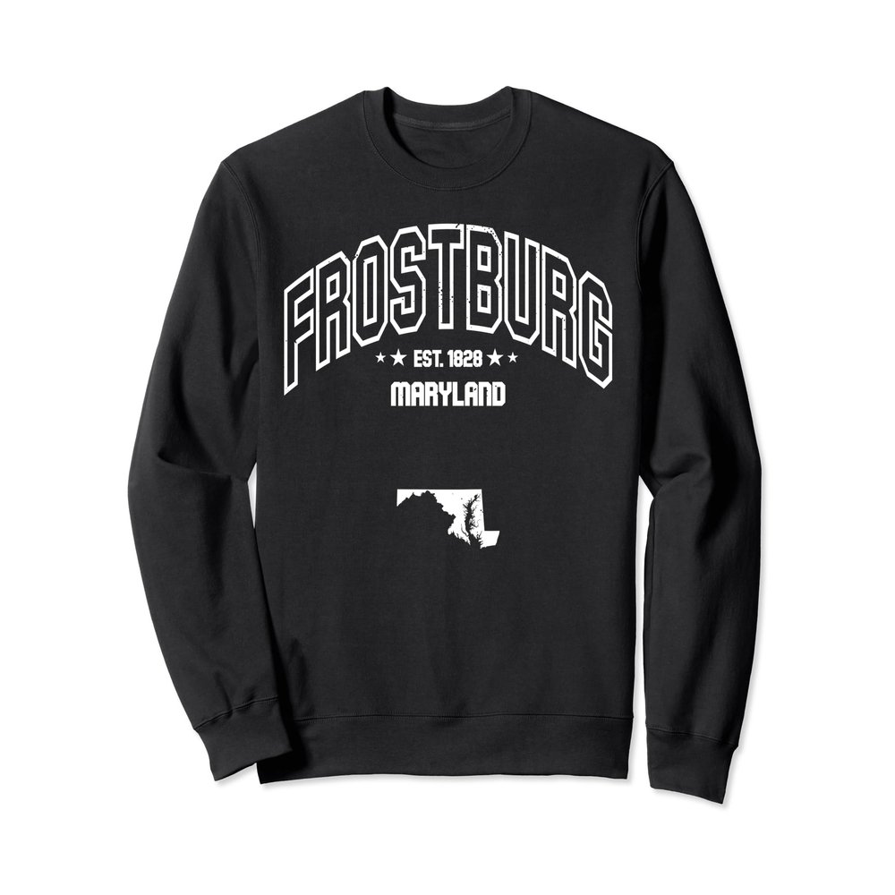 Vintage Throwback Athletic Frostburg Maryland MD Sweatshirt