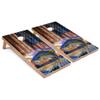 Skip's Garage American Flag Fish Corn Hole Set - All-Weather - Include Hole Lights view 1