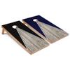 Skip's Garage Black and Navy Pyramid Corn Hole Set - All-Weather - No Accessories view 1