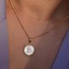 Veskicy Pendant Gold F Initial Necklaces for Women Letter Teen Girls Personalized Gifts Her Christmas Mom Daughter Dainty Ideas Birthday Sister Girlfriend Best Friend Kids Jewelry Presents Handmade view 4