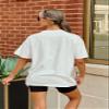LSU Tigers Game Day Above The Rest Oversized Short Sleeve Crewneck Graphic Tee (US, Alpha, X-Large, Regular, Regular, Ivory) view 3