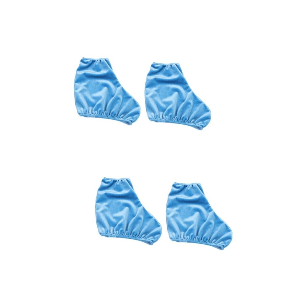 BESPORTBLE 2pairs Polyester Skating Boot Protectors Ice Skate Covers Boot Covers for Roller Hockey Skates