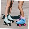 BESPORTBLE 2pairs Polyester Skating Boot Protectors Ice Skate Covers Boot Covers for Roller Hockey Skates view 2
