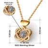 American Filipino mothers - Salamat sa iyong walang kapagurang pag-aalaga at pagmamahal sa akin. - Heart Knot Gold Necklace view 4