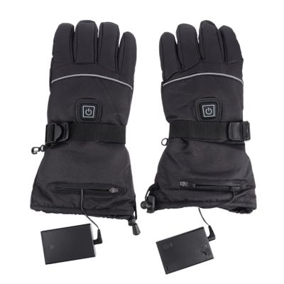 Heating Gloves for Skiing Thermal Gloves 5-Finger Coverage for Winter Sports for Patients