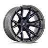 FUEL OFF-ROAD FC402 Catalyst 20X10 6X5.5 4.79-18mm Gloss Black with Brushed Gray Tint Face & Lip - FC402BT20106818N view 1
