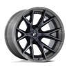 FUEL OFF-ROAD FC402 Catalyst 20X10 6X5.5 4.79-18mm Gloss Black with Brushed Gray Tint Face & Lip - FC402BT20106818N view 2
