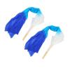 Airshi 1.5m Artificial Silk Belly Dance Fan, Artificial Silk Belly Dance Bamboo Fan Props for Square Dancing, Airshit6iuesyo5z view 3