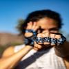 G-Loves Women's G3 Workout Gloves (Sky Leopard, Medium) view 4