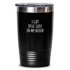 I Got Disc Golf In My Blood Tumbler Funny Gift Idea For Hobby Lover Present Fanatic Quote Fan Gag Insulated Cup With Lid Black 20 Oz view 1