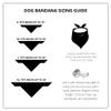 Holiday Flannel Dog Bandanas, Premium Luxe Flannel Fabric, Tie Back, Handmade in The USA, Dog Stocking Stuffer, Multiple Pet Sizes, Unique No Bulk Shape, Multiple Sizes (X-Large, Tahoe Flannel) view 2