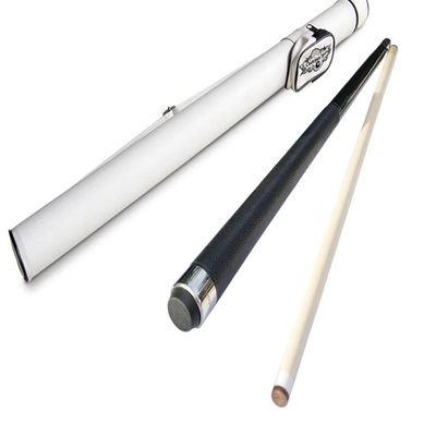 Champion Constellation Billiard Pool Cue Stick,56 inches, 57 inches, 60 inches, 11.75, 12.5mm, 12.75mm, or 13mm, White or Black Case (11.75mm tip Size, White case, CN-7 Pool cue 58" Long 20oz)
