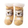 Baby Socks Christmas Socks Toddler Boys Girls Infant Socks Soft Sole Non Slip Toddler Girl Socks (Yellow, 0-6 Months) view 1