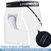 Legendfit Men Football Compression Shorts w/Cup Straps Protective Athletic Sliding Underwear Baseball Lacrosse Cricket view 3
