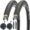 24/26/27.5 X 1.95 Inch Folding Bike Tires with 3mm Anti Puncture Proof Protection for Mountain Bicycles (27.5X1.95 2 Tires 2 Tubes) view 1
