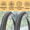 24/26/27.5 X 1.95 Inch Folding Bike Tires with 3mm Anti Puncture Proof Protection for Mountain Bicycles (27.5X1.95 2 Tires 2 Tubes) view 3