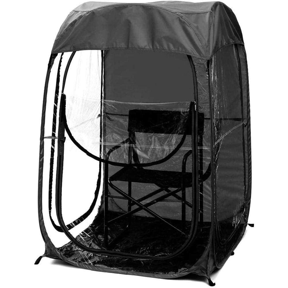 BAHOJAS Fishing Tent - Ultimate Single Person Outdoor Weather Shelter for Camping & Fishing with Portable Canopy - Sports Pod Pop Up Tent