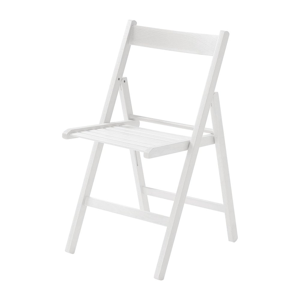  BOR BOL Collection Living Italian Chair, White, Natural Wood, Designer, Stylish, Folding Chair, Dining Chair, Imported, Interior, Finished Product, Cafe Chair, Space Saving