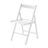 BOR BOL Collection Living Italian Chair, White, Natural Wood, Designer, Stylish, Folding Chair, Dining Chair, Imported, Interior, Finished Product, Cafe Chair, Space Saving view 1