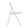  BOR BOL Collection Living Italian Chair, White, Natural Wood, Designer, Stylish, Folding Chair, Dining Chair, Imported, Interior, Finished Product, Cafe Chair, Space Saving view 3