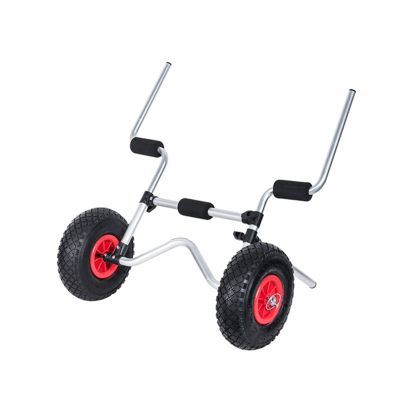 Kayak Trolley Kayak Carrier Upright Plunger Beach Trailer with Legs Kayak Cart Canoe Carrier Trolley for Transporting Kayak Paddleboard Canoe Ect