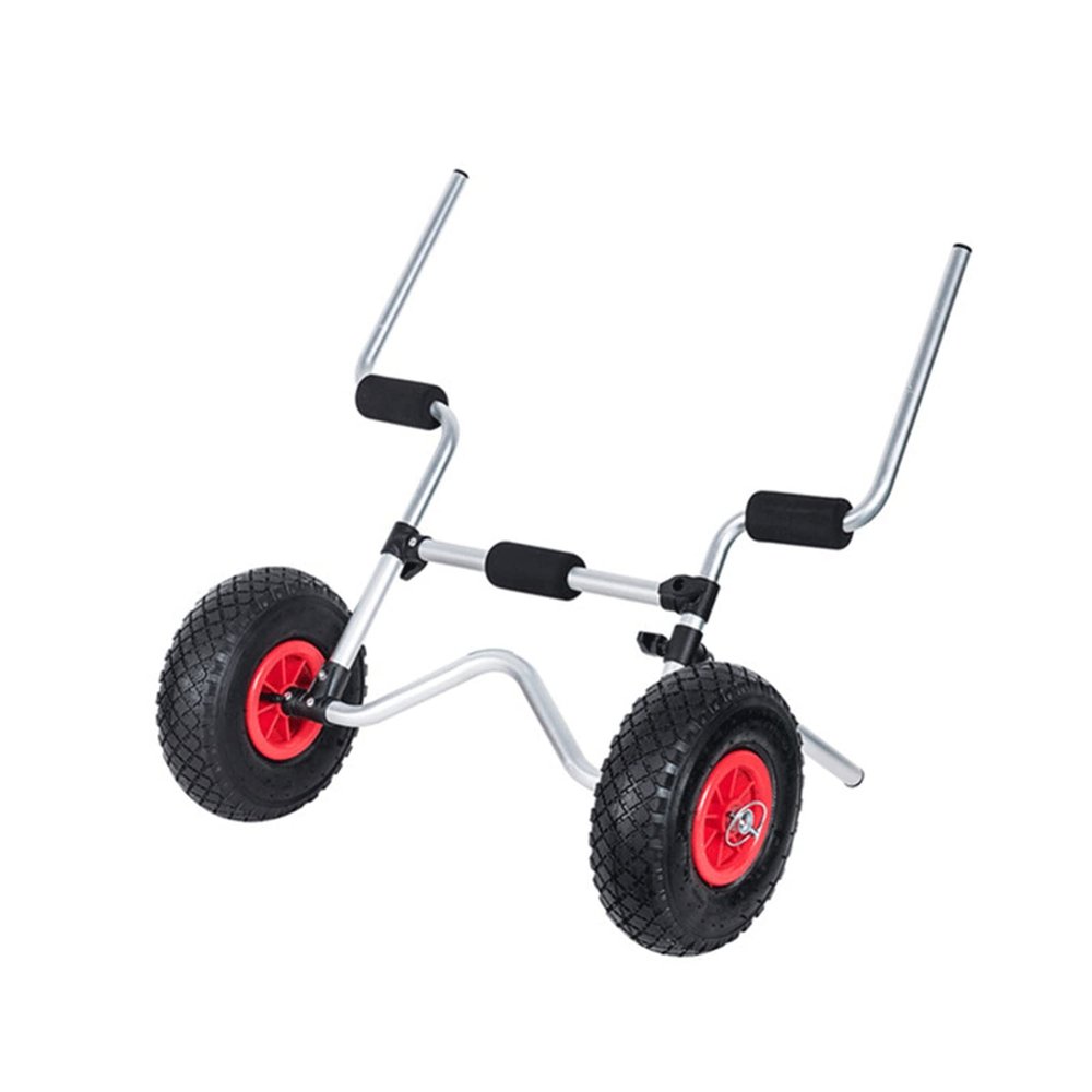 Kayak Trolley Kayak Carrier Upright Plunger Beach Trailer with Legs Kayak Cart Canoe Carrier Trolley for Transporting Kayak Paddleboard Canoe Ect