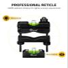 CVLIFE Scope Level Scope Leveling Kit with Heavy Duty Construction, Scope Leveling Tool with 2 Magnetic Universal Level Bubbles, Black view 3