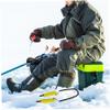 Ice Fishing Picks Retractable Portable Ice Pick Flexible Ice Fishing Safety Pick Ice Fishing Emergency Gear Ice Fishing Saw Portable Ice Pick for Skating Sled Walking on Ice Protection Yellow view 2
