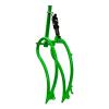 MICARGI LEOPARD 3I Stretch Cruiser bike frame,26-in Steel frame with bike Chain suitable for Lowrider Bike, Chopper Bike, and electric bike conversion (green) view 3