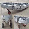 Kayak Trolley Kayak and Canoe Trolley Kayak Cart Canoe Carrier Trolley Foldable Heavy-Duty Kayak Trolley for Carrying Kayaks Canoes Paddleboards Float Mats Ect view 4