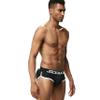 JOCKMAIL Mens Padded Boxers Soft Cotton Enhancing Buttocks Male Sponge Padding Underpants (US, Alpha, X-Large, Regular, Regular, 345-Black) view 4