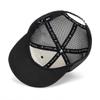FORLOH Trout Patch Mesh Snapback Hat - Adjustable One-Size Fits All Trucker-Style Cap | Breathable Mesh | Snap Closure, Flex Bill, & Scent Control | Fishing, Hiking, & Everyday (Black) view 3