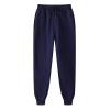 GOKKILRW Womens Yoga Sweatpants High Waisted Crinch Bottom Athletic Jogger Cozy Loose Workout Comfy Lounge Pants with Pockets Navy view 1