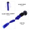 BESPORTBLE Braids for Women Motorcycle Ponytail Unique Design Universal Suction Cup view 2
