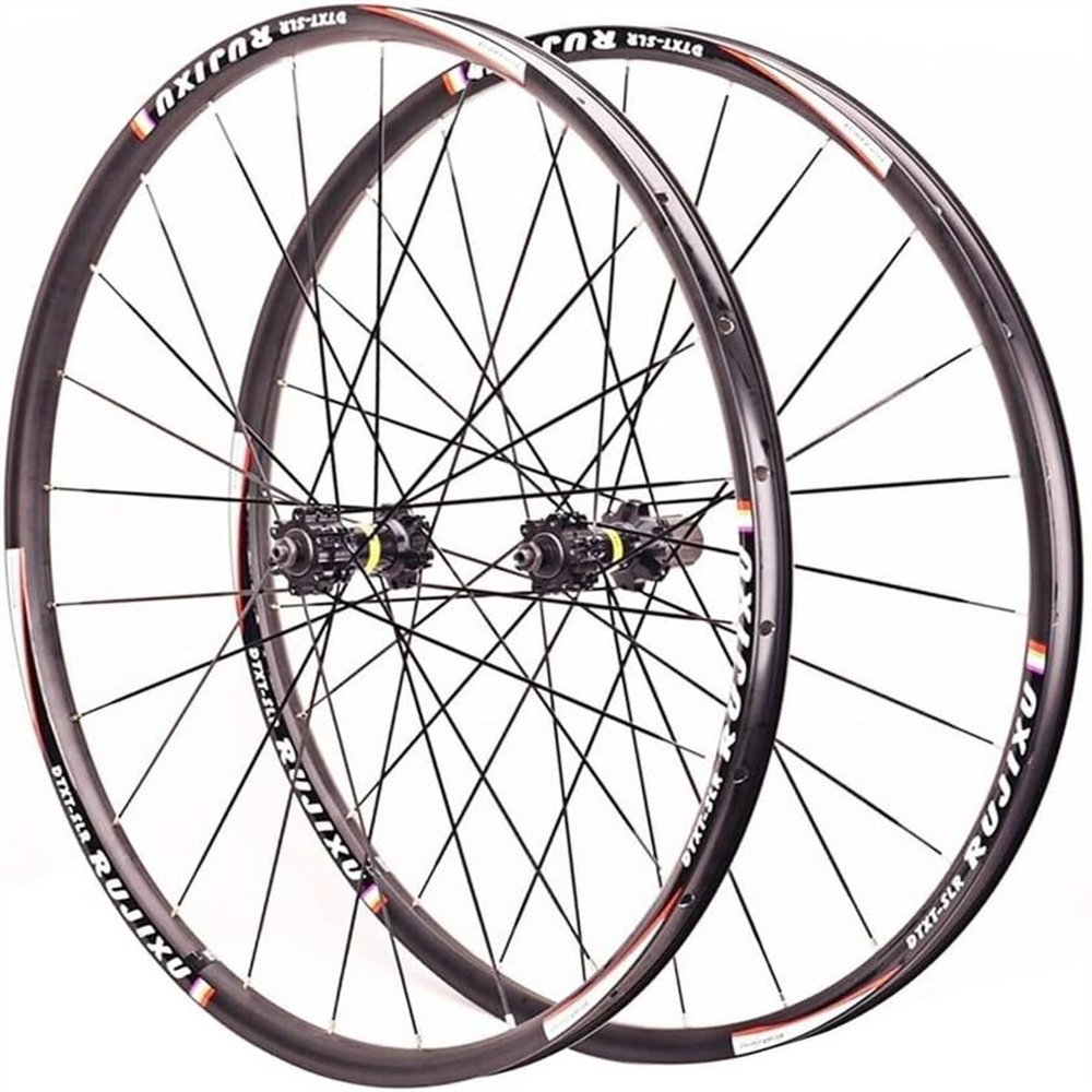 Bicycle Wheel Group Cycling Wheels 29 Inch 406 Rims V/Disc Brakes Mountain Bike Wheelset 24 Hole Mountain Bike Rims Cycling Wheels 1PCS